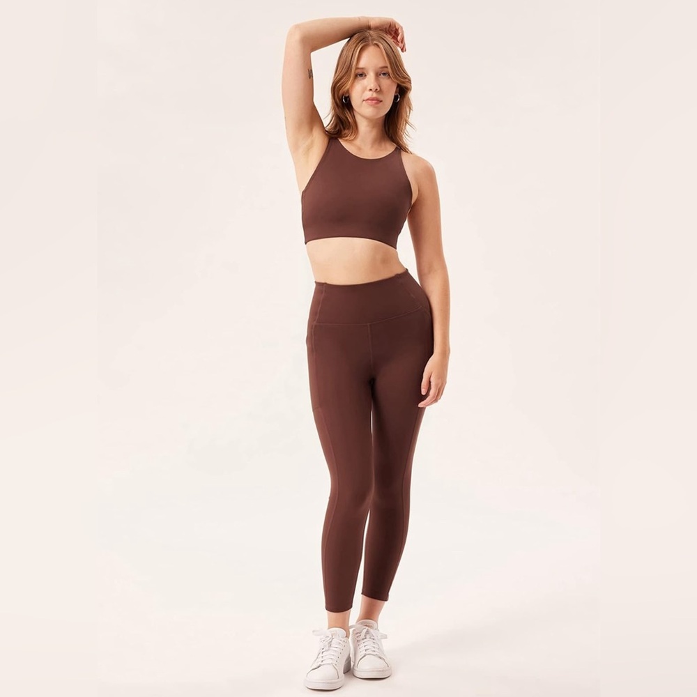 Girlfriend Collective Compression Pocket Leggings High Rise Waist size S / small